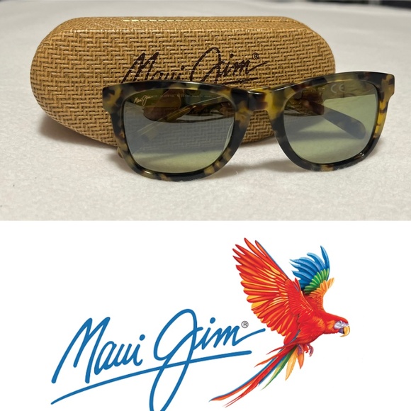 Maui Jim Legends MJ293-10L Polarized Sunglasses-tortoise frame